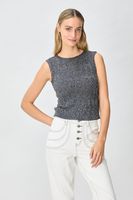 Polera Sin Mangas Negro iO 18720125018102