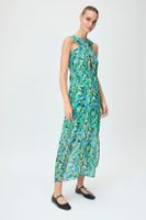 Vestido Fantasia Largo verde musgo iO 13520125051107