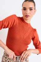 Sweater Liso Naranjo iO 18120126005114