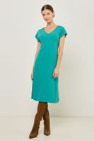 Vestido Tipo Jumper Verde Ma Griffe 13002125030217