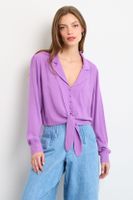 Blusas Manga Larga Morado iO 14020225058211