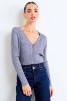 Chaleco Liso Gris iO 18020126006163