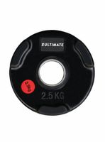 Disco Olímpico Engomado con Agarres 2.5 kg