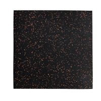 Piso de Caucho Gym 50 x 50 x 2,5 Cm