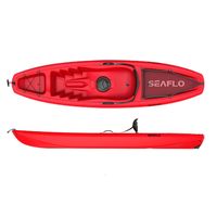 Kayak 1 Persona Sit On Rojo