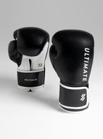 Guante Boxeo Ali - Black and White 12 Oz