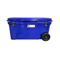 Cooler Box+Ruedas 70QT / 66,2 L - Azul