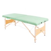 camilla plegable bioline lite verde claro