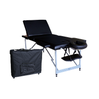 Camilla Plegable A3 Pro Ruedas Negro