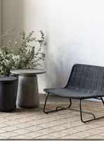 Poltrona terraza Golfet Negra