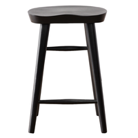 Taburete Petri Bajo Negro