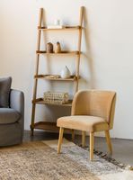 Poltrona Isabel Velvet Pardo