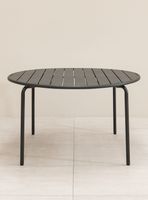 Mesa De Comedor Calpe Redonda Negra