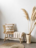 Cojin Paski Natural Cuadrado