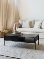 Mesa De Centro Lanubio Negra