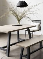 Mesa De Comedor Dublin Cemento 150