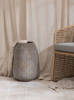 Macetero Huaquen Gris L