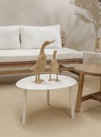 Mesa De Centro Baule Blanco M