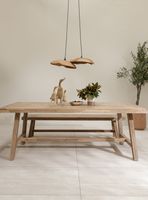 Mesa De Comedor Atilo Natural Ch 210