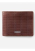 Billetera Locked-In Rfid Café Hombre Rip Curl