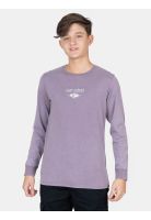 Polera ML Sun Burdeo Infantil Rip Curl