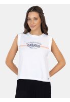 Polera SM Boardcrest Blanco Mujer Rip Curl