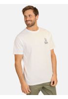 Polera MC Barrel Blanco Hombre Rip Curl