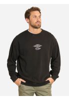 Poleron CR Double Ups Crew Negro Hombre Rip Curl