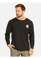 Polera ML Wetsuit logo Negro Hombre Rip Curl