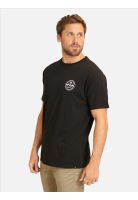 Polera MC Crest Negro Hombre Rip Curl