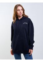 Poleron Canguro Solar Negro Mujer Rip Curl