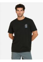 Polera MC Surf Negro Hombre Rip Curl