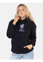 Poleron Canguro Swellpass Negro Mujer Rip Curl