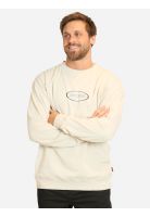 Poleron CR Rituals Ovals Crew Blanco Hombre Rip Curl