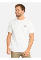 Polera MC Search Hazey Days Blanco Hombre Rip Curl