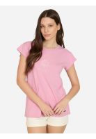 Polera MC Tidecrest Rosado Mujer Rip Curl