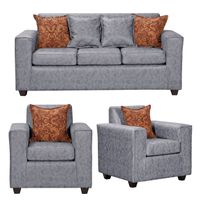 Juego de Living 3 1 1 Ezeiza Gris