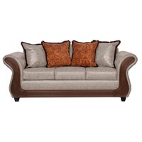 Sofá 3 Cuerpos Palermo Crema