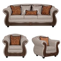 Juego de Living 3 1 1 Estambul Crema