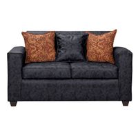 Sofa 2 Cuerpos Ezeiza Negro