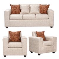 Juego de Living 3 1 1 Ezeiza Crema