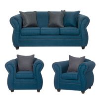 Juego de Living 3 1 1 Emili Esmeralda