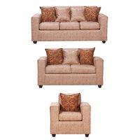 Juego de Living 3 2 1 Ezeiza Terracota