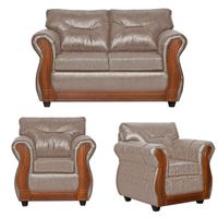 Juego de Living 2 1 1 Toronto Beige