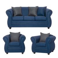 Juego de Living 3 1 1 Emili Azul