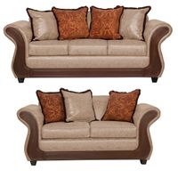 Juego de Living 3 2 Palermo Beige