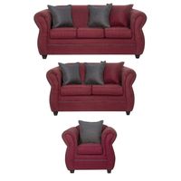 Juego de Living 3 2 1 Emili Burdeo