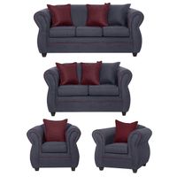 Juego de Living 3 2 1 1 Emili Marengo