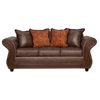 Sofá 3 Cuerpos Palermo Chocolate