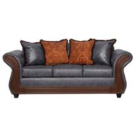 Sofá 3 Cuerpos Palermo Gris